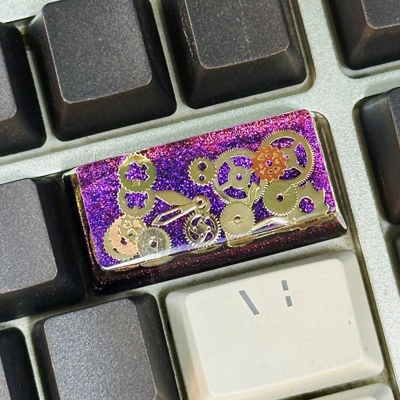 Bluejw 3D Resin Handmade Keycap: Personalized Cartoon/Metal Gear Gaming Keyboards - Mechanical Keyboard Switches DIY - Image 3
